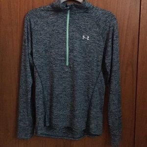 Under Amour heat guard 3/4 zip pullover